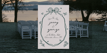 Sentaphira Font Poster 5