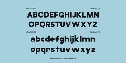 Gorion Font Poster 2