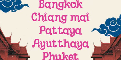 Thailoop Font Poster 3