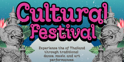 Thailoop Font Poster 4