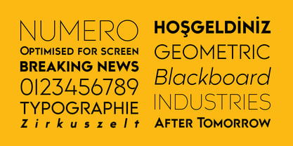 Trakya Sans Font Poster 4