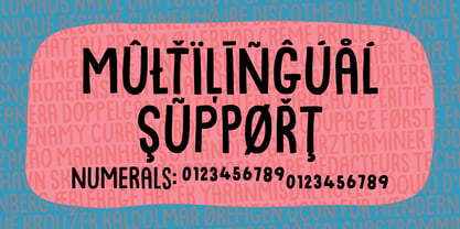 Quite Blue Font Poster 8