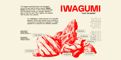 Iwagumi Sans Font Poster 8