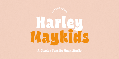 Harley Maykids Font Poster 1