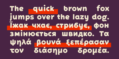 Bakerman Blur Font Poster 5