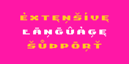 Gaming Font Poster 2