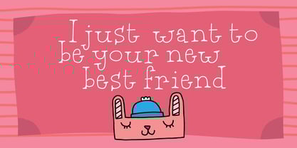 Always Think Twice Font Poster 5