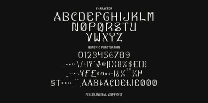 MC Sunomresub Font Poster 7