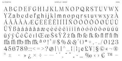 Oufale Font Poster 9