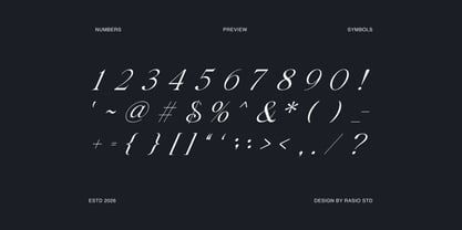 Gavielle Font Poster 3