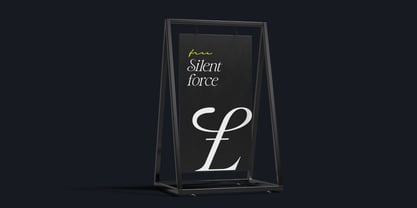 Gavielle Font Poster 8