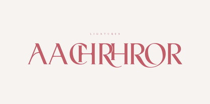 Antiqua Lux Font Poster 4