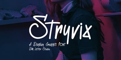 Stryvix Font Poster 1