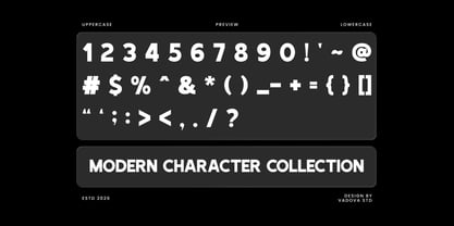 Bodro Font Poster 3
