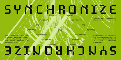 IT Xytrion Font Poster 5