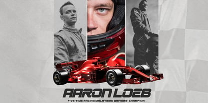 Horizon Drift Font Poster 5