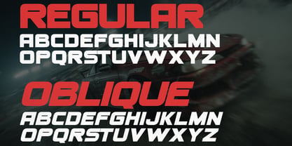 Horizon Drift Font Poster 7