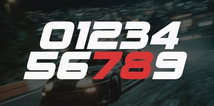 Horizon Drift Font Poster 8