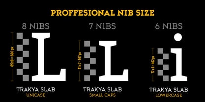 Trakya Slab Font Poster 3