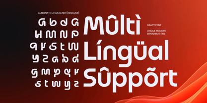Grady Font Poster 12