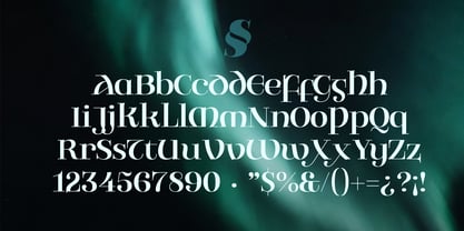 Valkiria Font Poster 3