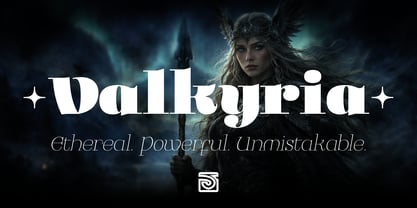 Valkiria Font Poster 1