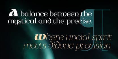 Valkiria Font Poster 2