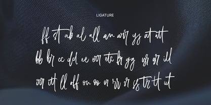 Natural Outside Font Poster 7