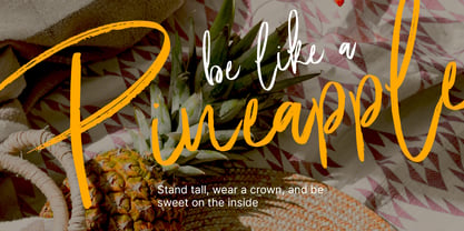 Natural Outside Font Poster 9