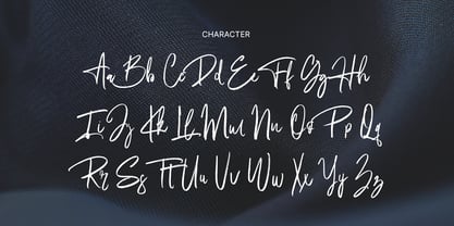 Natural Outside Font Poster 8