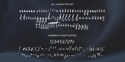 Natural Outside Font Poster 5