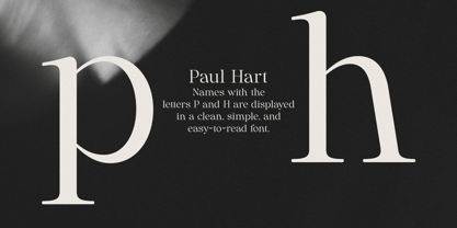 Anglica Serif Font Poster 4