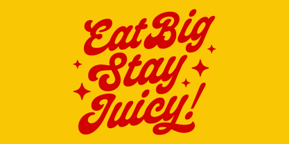 Pasta Monday Font Poster 7