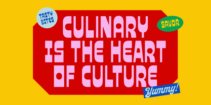 Pasta Monday Font Poster 4