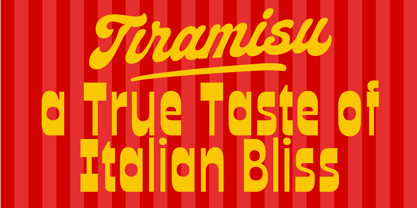 Pasta Monday Font Poster 14