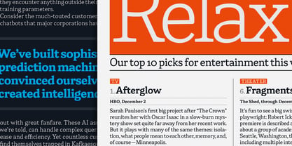 Herald News Font Poster 9