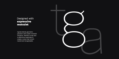 Ingrida Font Poster 4