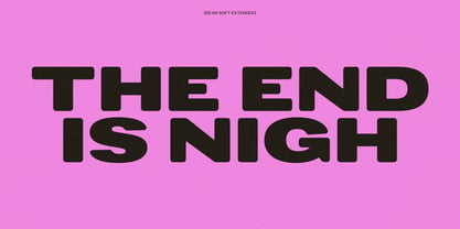 Dean Soft Font Poster 12