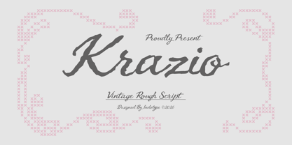 IT Krazio Font Poster 1