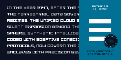 Vervex Font Poster 9