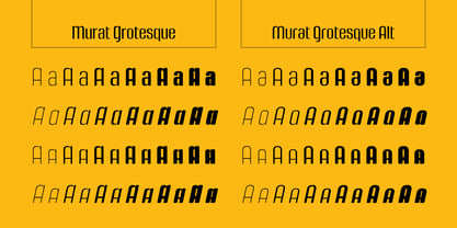 Murat Grotesque Font Poster 3