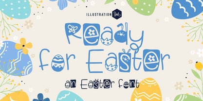 PN Ready for Easter Font Poster 1