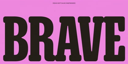 Dean Soft Slab Font Poster 8