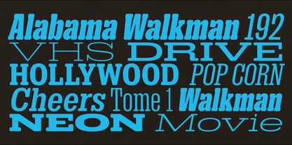 Dean Soft Slab Font Poster 13