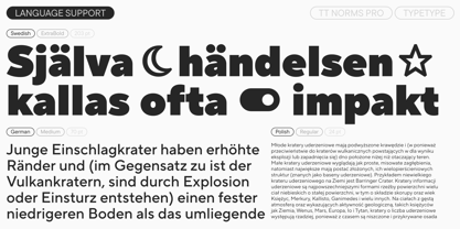 TT Norms Pro Font Poster 8