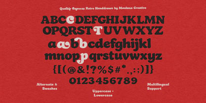 MC Qumblr Capuca Font Poster 6