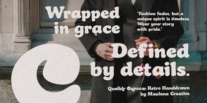 MC Qumblr Capuca Font Poster 2