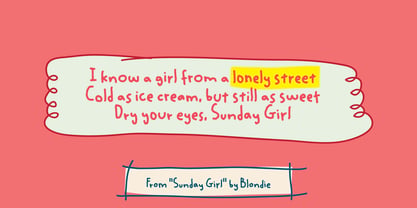 Lonely Street Font Poster 2