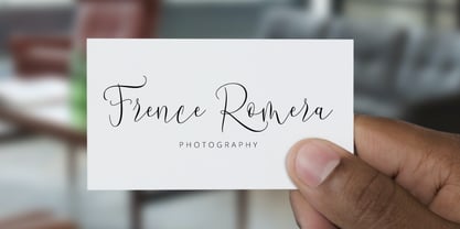 Wamolye Script Font Poster 10