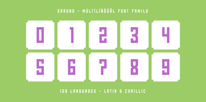 Graund Font Poster 14